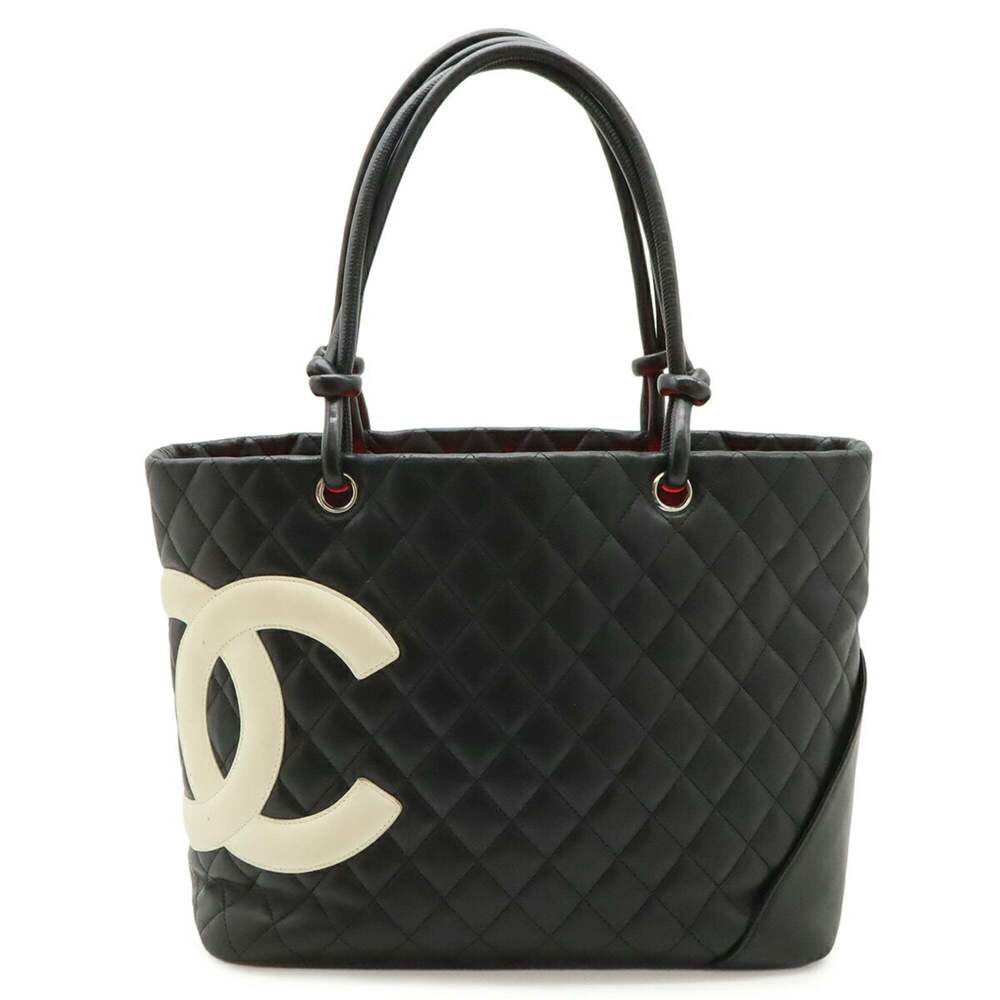 CHANEL Black Logo Shoulder Bag